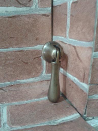 Brass handle code E.009 Brass handle code E.009