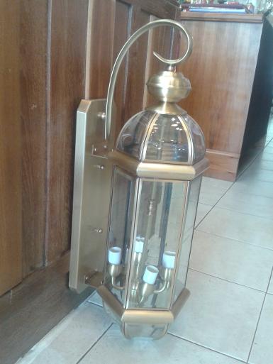 Wall Lamp Item code WL100ELS size base 12 x 43.5 cm. shape size long 66 cm. wide 18 cm. Wall Lamp Item code WL100ELS size base 12 x 43.5 cm. shape size long 66 cm. wide 18 cm.