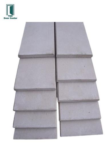 ไม้ระแนงเฌอร่า ผิวเรียบลบมุมสีปูนหนา 8มิลกว้าง 7.5ซม.ยาว 300ซม. เรียงต่อกันทำให้มีมิติที่สวยงาม