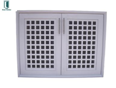 บานซิ้งค์ABS บานคู่สีขาว เบอร์3 วัดภายนอกขนาดกว้าง 85.5ซม.สูง 65.5ซม.พร้อมมุ้งลวดและมือจับ