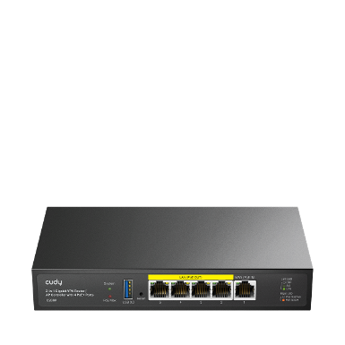 VPN Router (เราเตอร์) CUDY C200P Gigabit VPN Router / AP Controller
