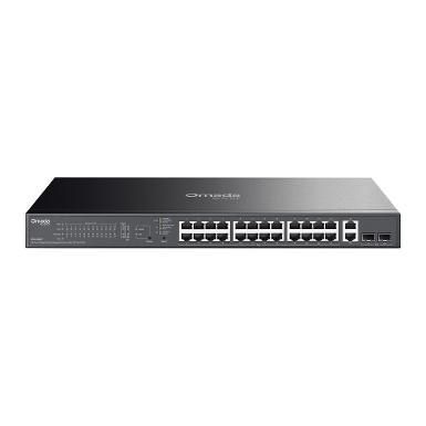 TP-LINK ES228GP Omada 28-Port Gigabit Easy Managed Switch with 24-Port PoE+