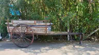 Carriage use decoration resort or home.iron with wood. Carriage use decoration resort or home.iron with wood.