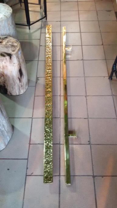 Lai Hammered Brass Handle price/each Item Code HMMP18 size wide 65 mm. long 2000 mm. Lai Hammered Brass Handle price/each Item Code HMMP18 size wide 65 mm. long 2000 mm.