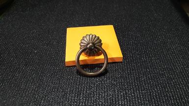 Brass pull handle Item Code P.AA18 size wide 30 mm. ring 40 mm. Brass pull handle Item Code P.AA18 size wide 30 mm. ring 40 mm.
