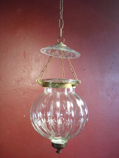 Pumpkin Lamp glass with brass Item Code HGPK19A size 7'' long 35 cm. Pumpkin Lamp glass with brass Item Code HGPK19A size 7'' long 35 cm.