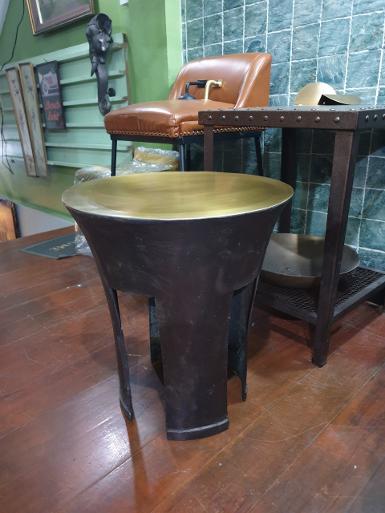 Brass table Item Code BTB55 size wide 500 mm high 550 mm bottom 325 mm Brass table Item Code BTB55 size wide 500 mm high 550 mm bottom 325 mm