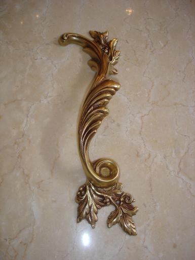 Brass Door Handle Item Code AC.027 size long 275 mm. wide 73 mm. Brass Door Handle Item Code AC.027 size long 275 mm. wide 73 mm.