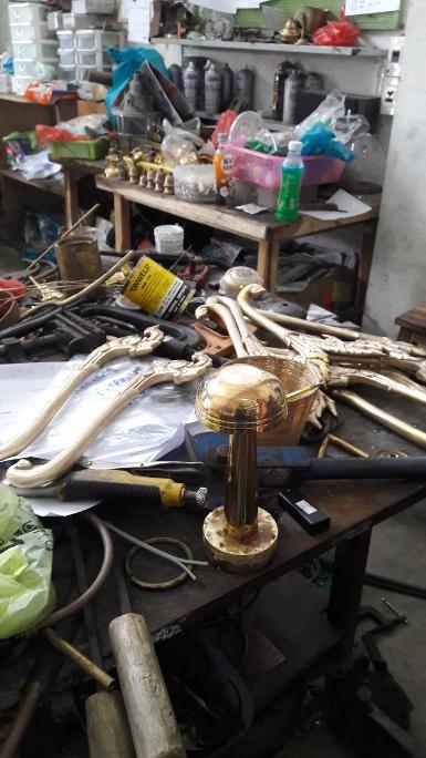 Product brass accessories of lamp Product brass accessories of lamp