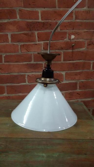 Pendent Lamp code PDL18A size shade 7'' base 56 mm. high 20 cm. Pendent Lamp code PDL18A size shade 7'' base 56 mm. high 20 cm.