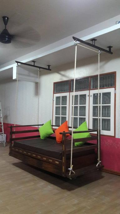 Swing wood with brass Item Code SWMP18 size 180 cm. deep 80 cm. Swing wood with brass Item Code SWMP18 size 180 cm. deep 80 cm.