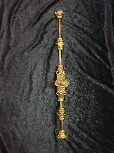 Brass Door Lock Item Code WID018 size long 3000 mm.stick 12 mm. Brass Door Lock Item Code WID018 size long 3000 mm.stick 12 mm.