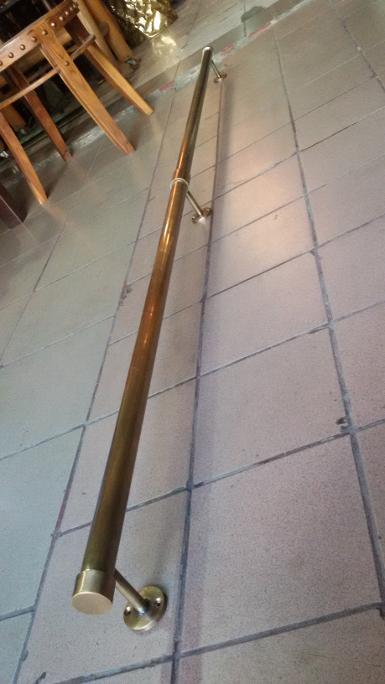 Curtain Brass pipe 32 mm. Item Code CTB12 size long 200 cm high 10 cm. pipe 32 mm.(1.2'') Curtain Brass pipe 32 mm. Item Code CTB12 size long 200 cm high 10 cm. pipe 32 mm.(1.2'')