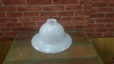 Glass lamp shade Item code GLSM size high 11.5 cm.hole 52 mm. wide 217 mm.(8.5'') Glass lamp shade Item code GLSM size high 11.5 cm.hole 52 mm. wide 217 mm.(8.5'')