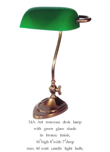 Brass Table Lamp with glass shade Item Code ELS024A size base 134 x 163 mm. high 500 mm. Brass Table Lamp with glass shade Item Code ELS024A size base 134 x 163 mm. high 500 mm.