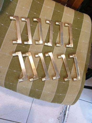 Brass door handles of Thailand. Brass door handles of Thailand.
