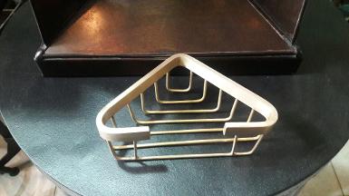 Shower Baskets Brass Item Code ACB04C size 12 x 12 x h 5 cm. Shower Baskets Brass Item Code ACB04C size 12 x 12 x h 5 cm.