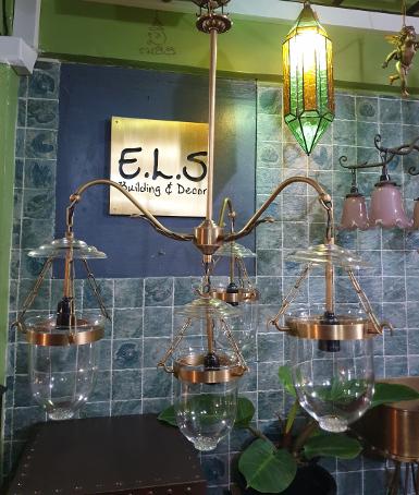 Hanging Lamp brass with clear U glass Item Code HGLU5 size glass 5'' wide 600 mm.long total 860 mm. Hanging Lamp brass with clear U glass Item Code HGLU5 size glass 5'' wide 600 mm.long total 860 mm.