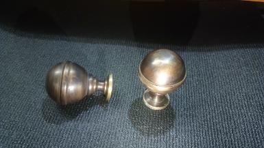 Brass door handle Item code NMK18 size Diameter 49 mm.high 68 mm.base 31 mm. Brass door handle Item code NMK18 size Diameter 49 mm.high 68 mm.base 31 mm.